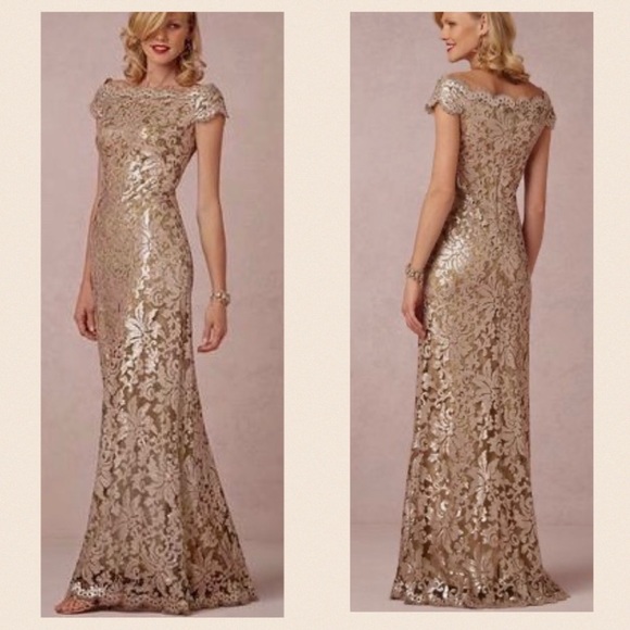 NWT BHLDN Tadashi Shoji Odette Sequin Dress